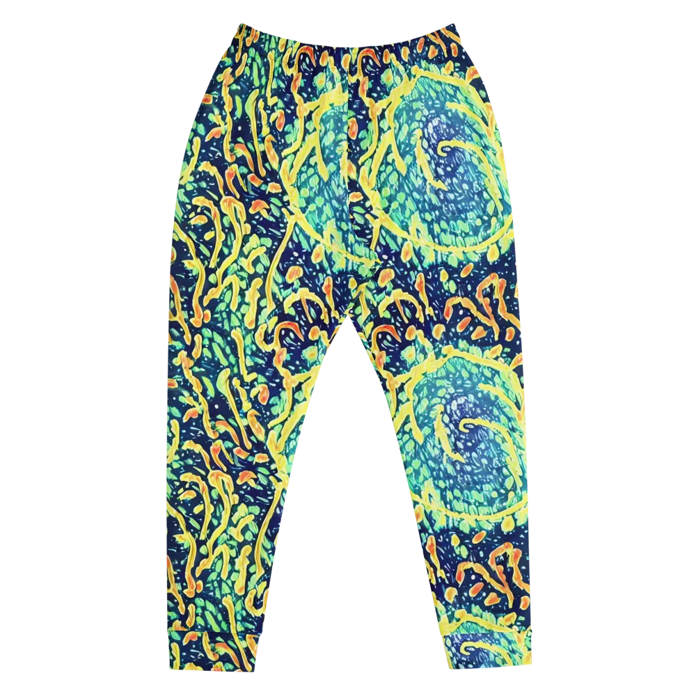 Vortex Glow on Men's Joggers — Front