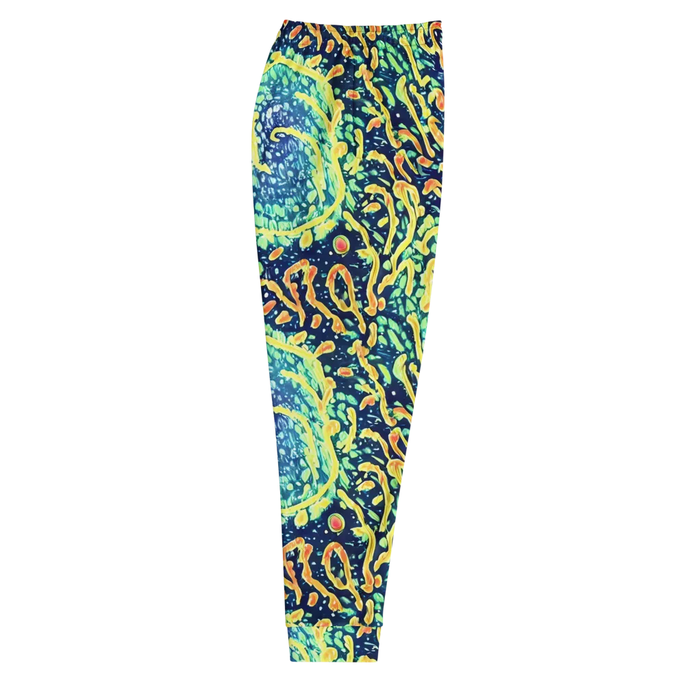 Vortex Glow on Men's Joggers — Right
