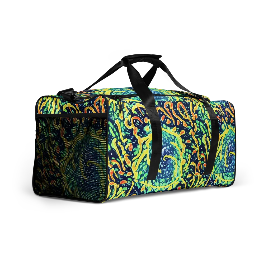 Vortex Glow on Duffle Bag — Right Front