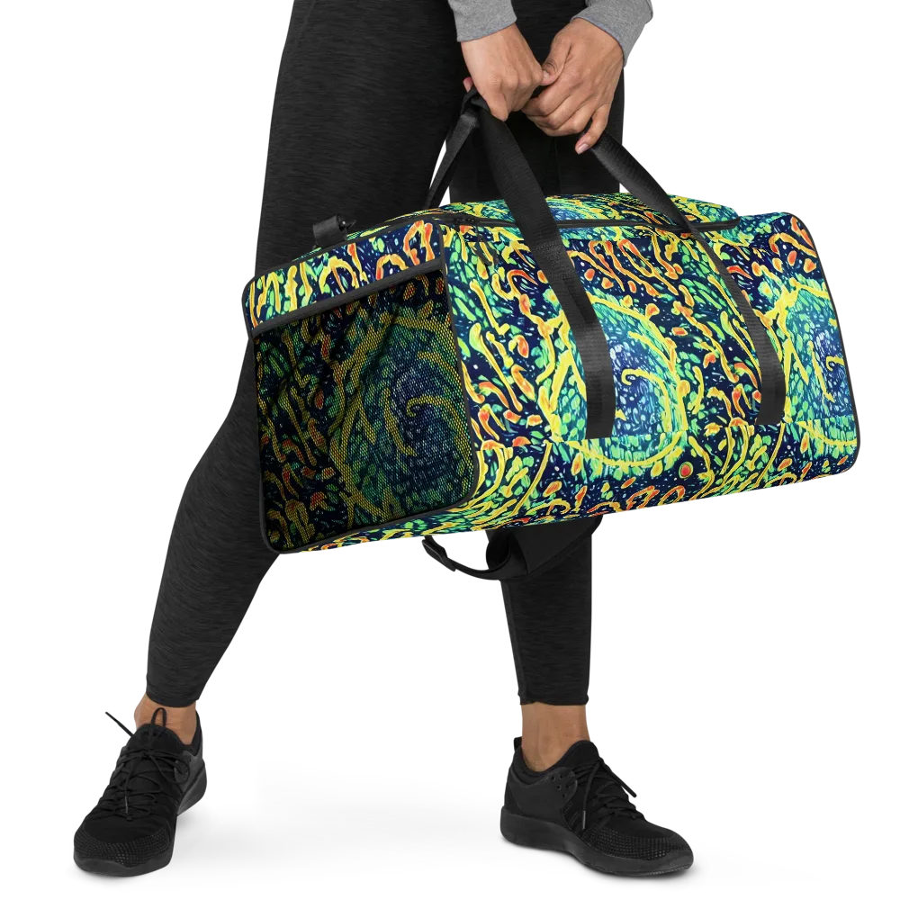 Vortex Glow on Duffle Bag — Right Front