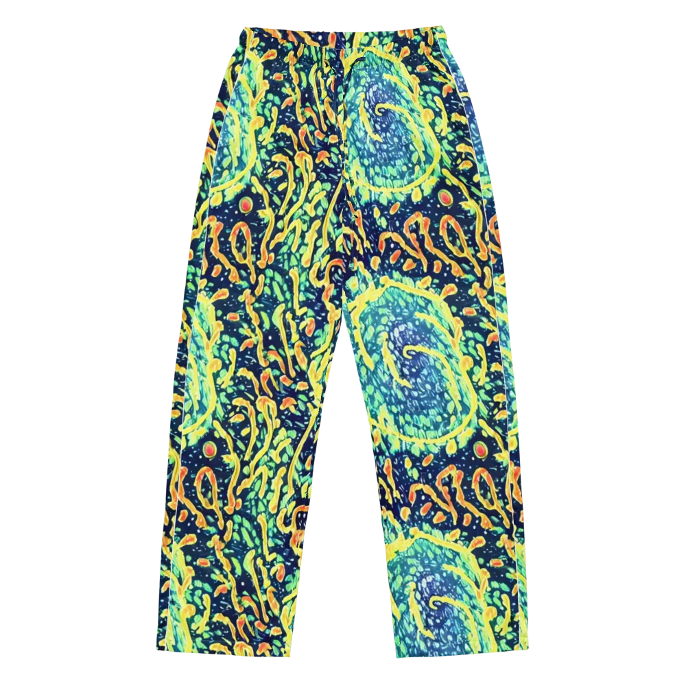 Vortex Glow on Women's Pajama Pants — Front