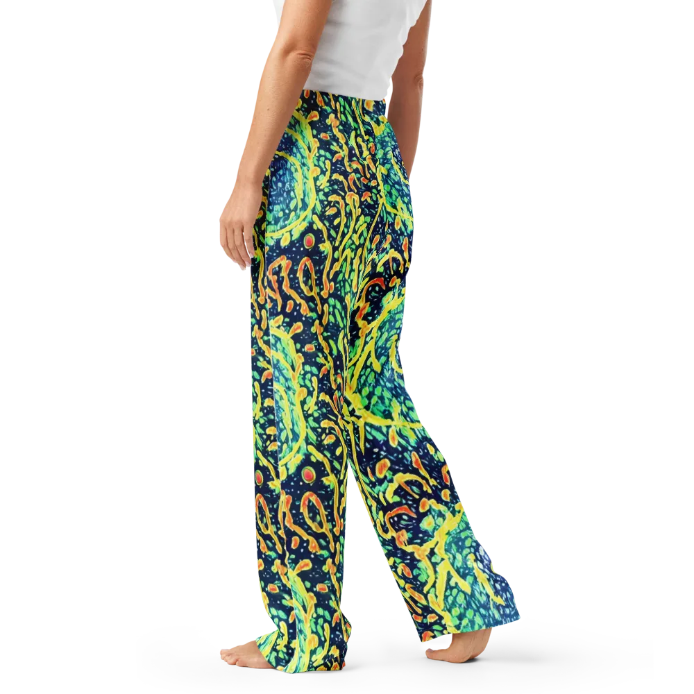 Vortex Glow on Women's Pajama Pants — Left