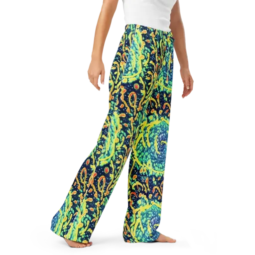 Vortex Glow on a Women's Pajama Pants