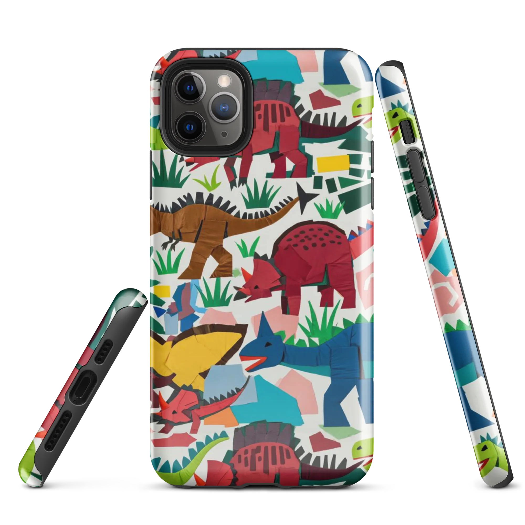 Prehistoric Parade on Tough Case for iPhone® — Front