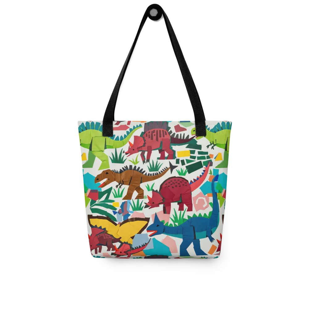 Prehistoric Parade on Tote Bag — Front