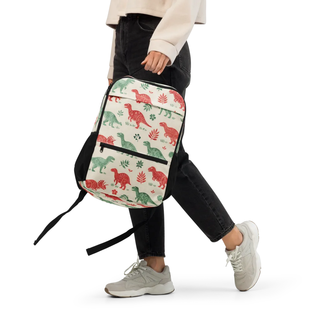 Fern And Fossil on Utility Backpack — Front