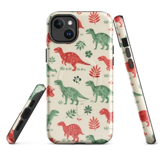 Fern And Fossil on a MagSafe Tough Case for iPhone®