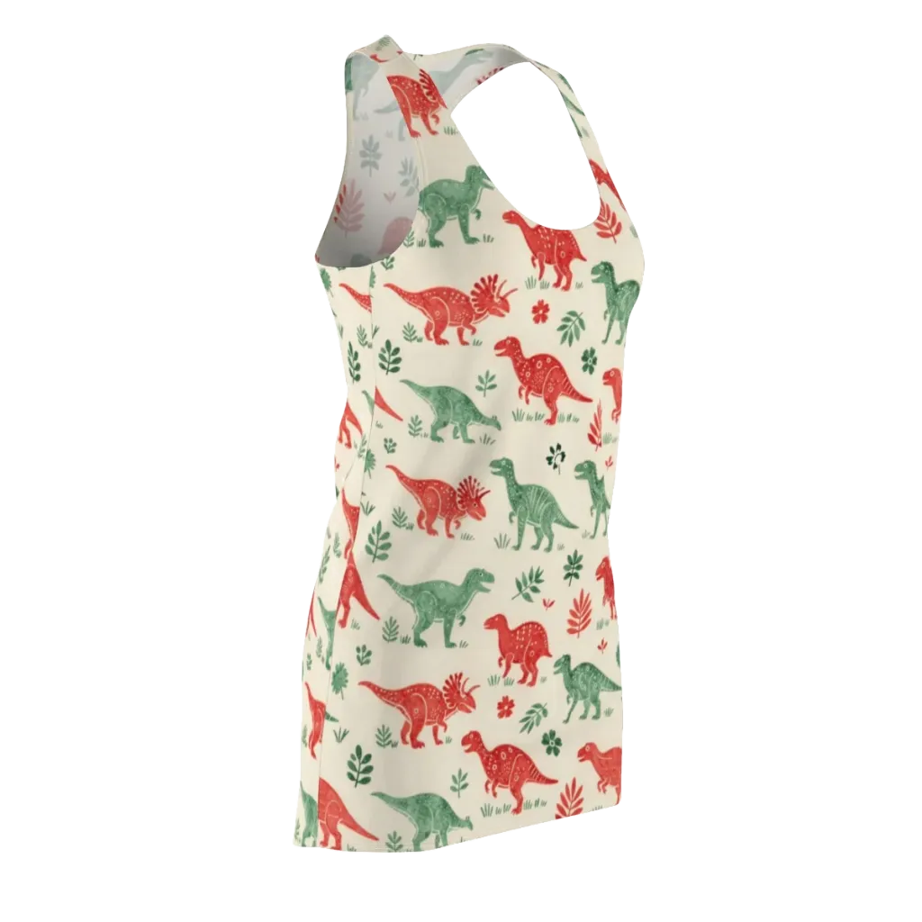 Fern And Fossil on Racerback Dress — Front Side