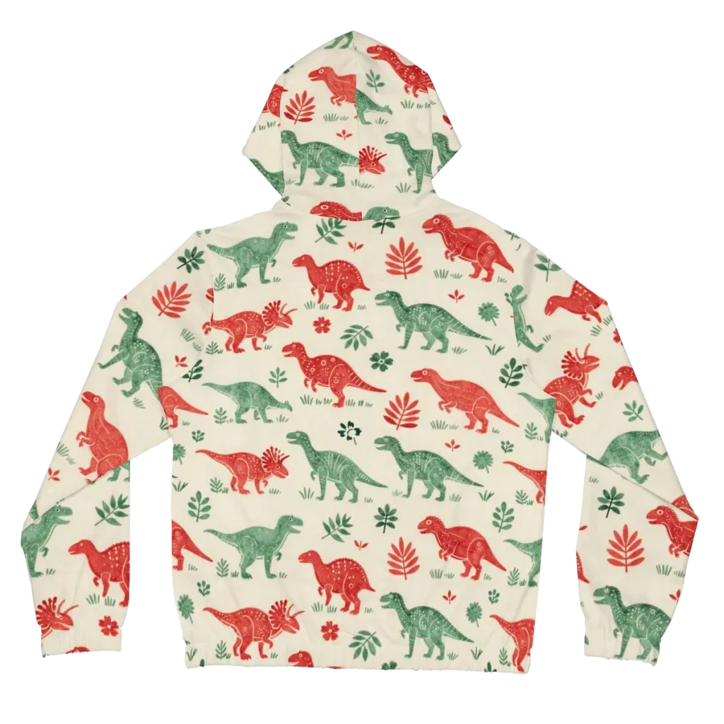 Fern And Fossil on Women's Full-Zip Hoodie — Back