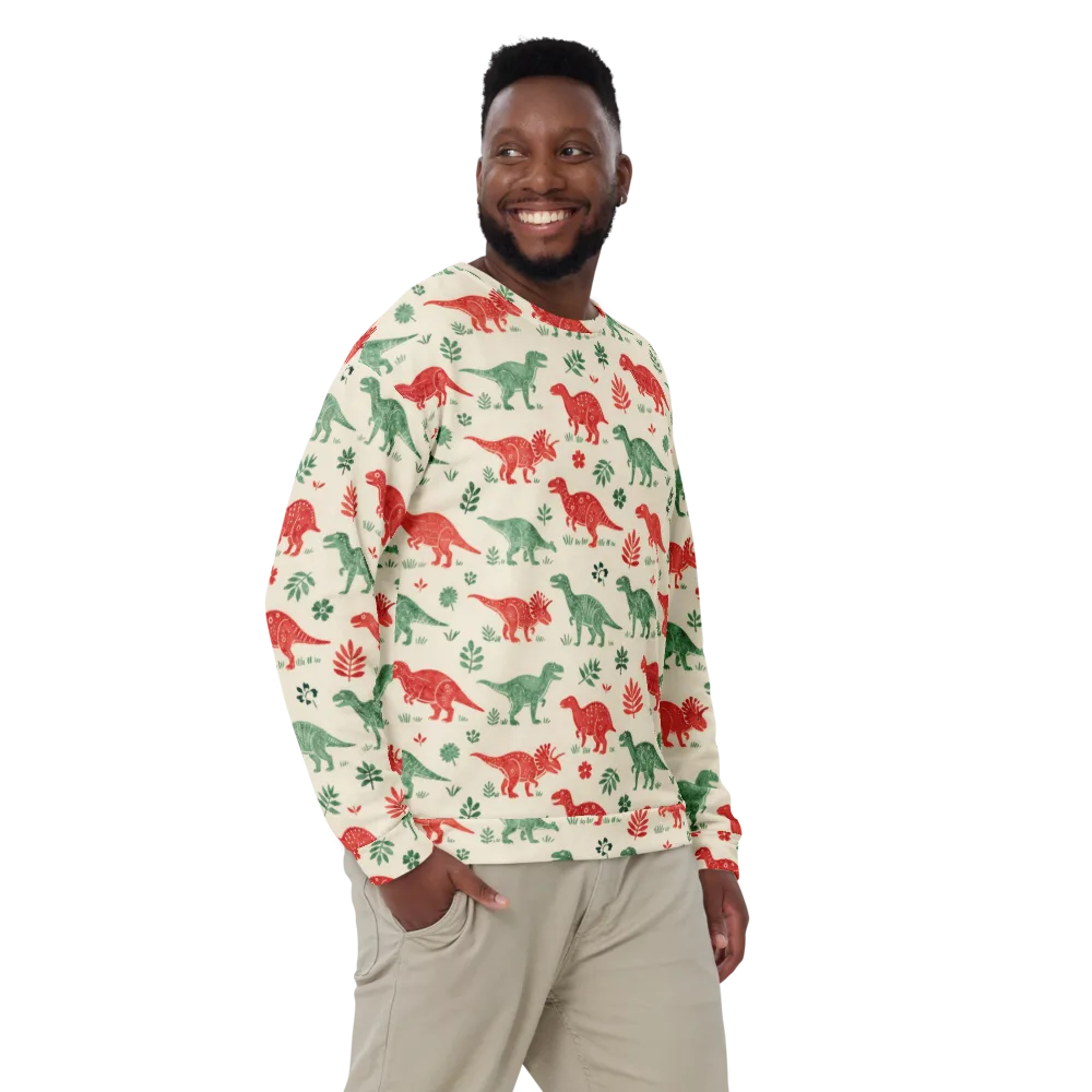 Fern And Fossil on Sweatshirt — Front