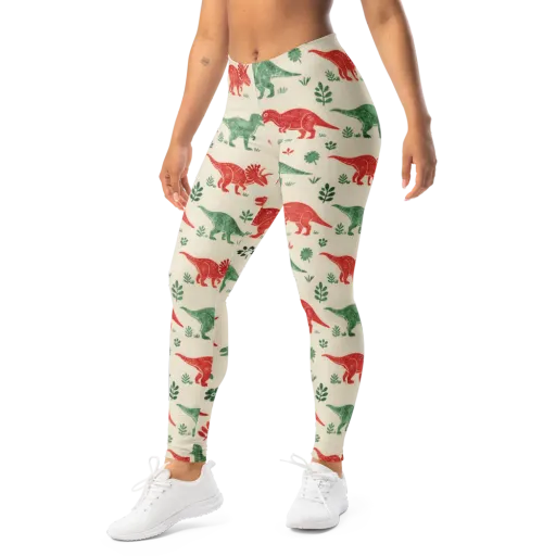 Fern And Fossil on a Leggings