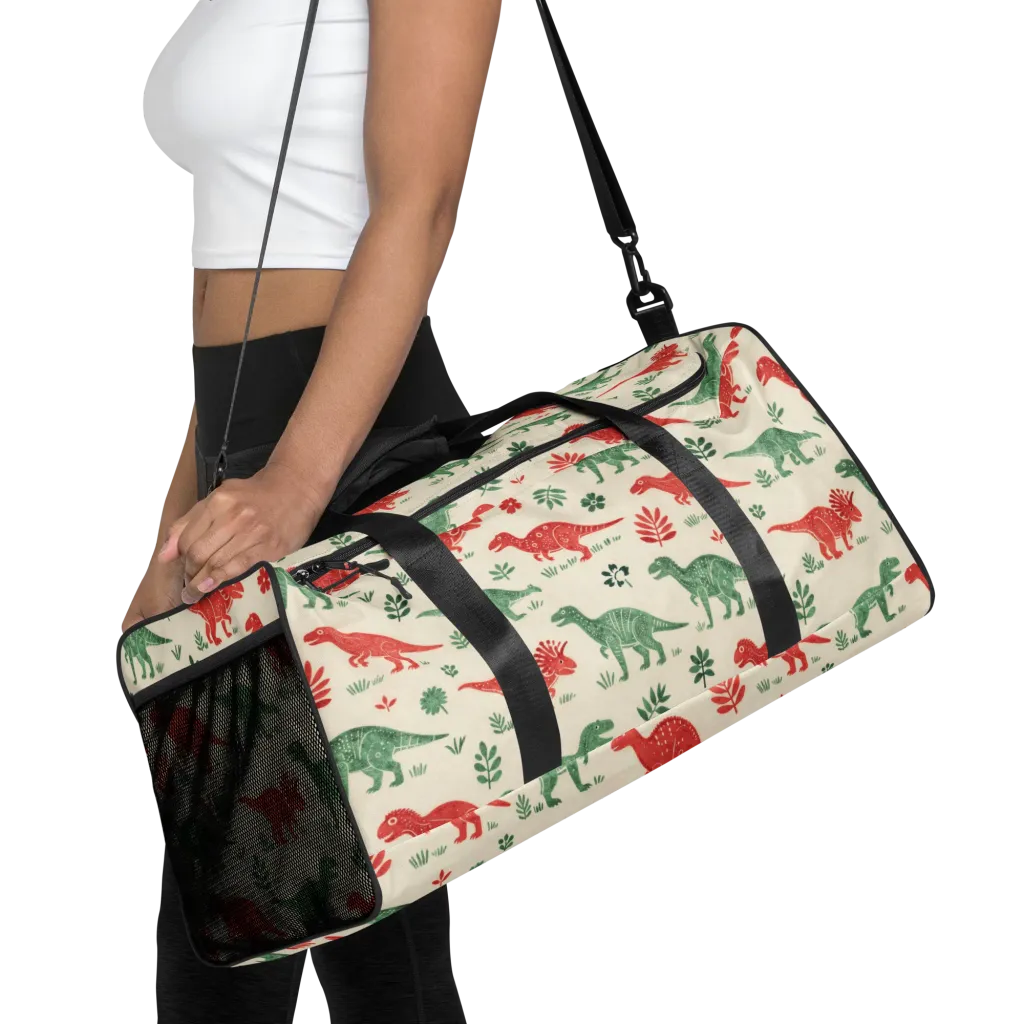 Fern And Fossil on Duffle Bag — Front