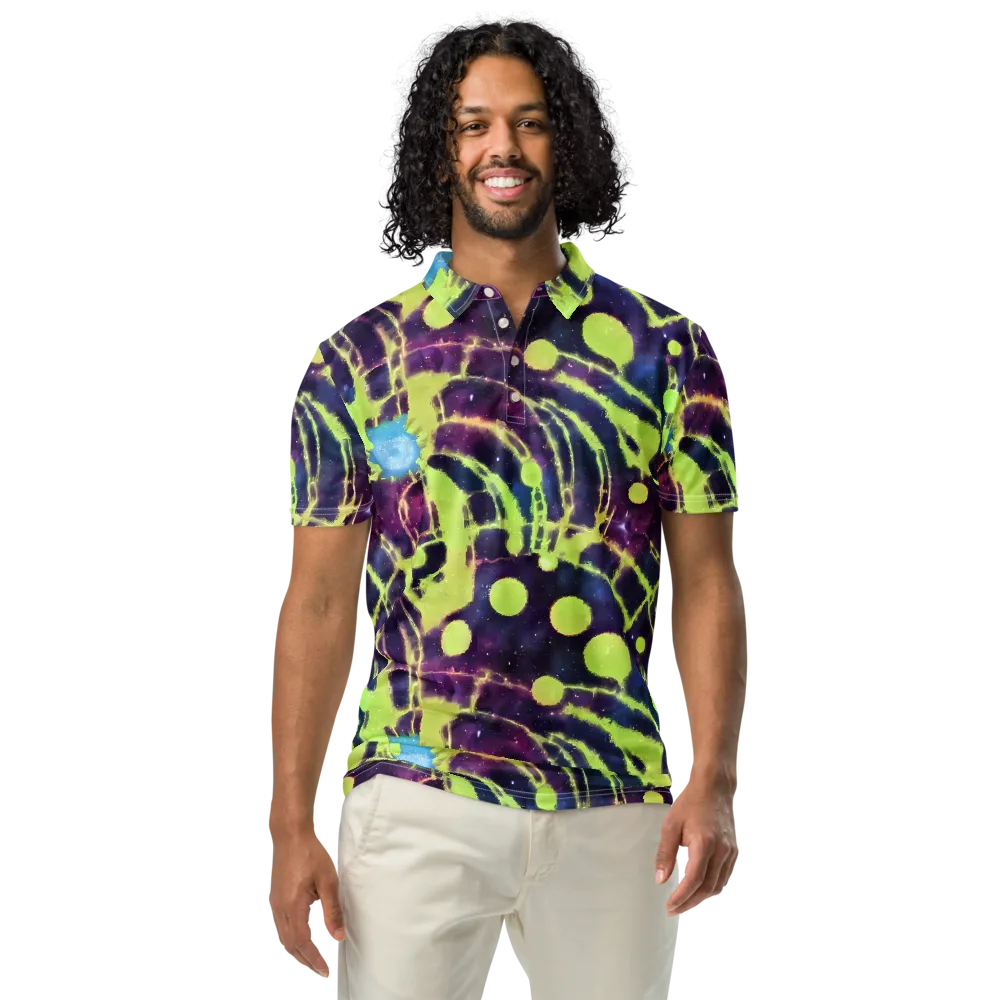 Douglas Dreams on Men's Slim Fit Polo Shirt — Front