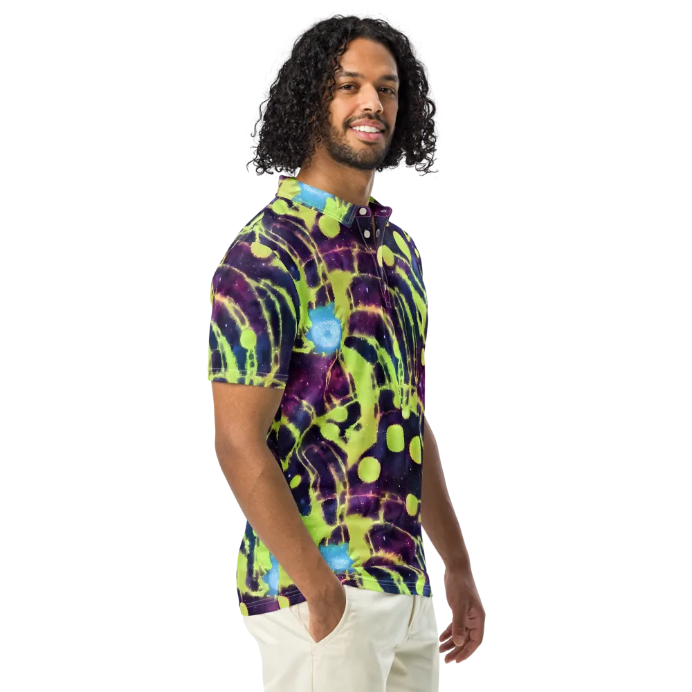 Douglas Dreams on Men's Slim Fit Polo Shirt — Right Front