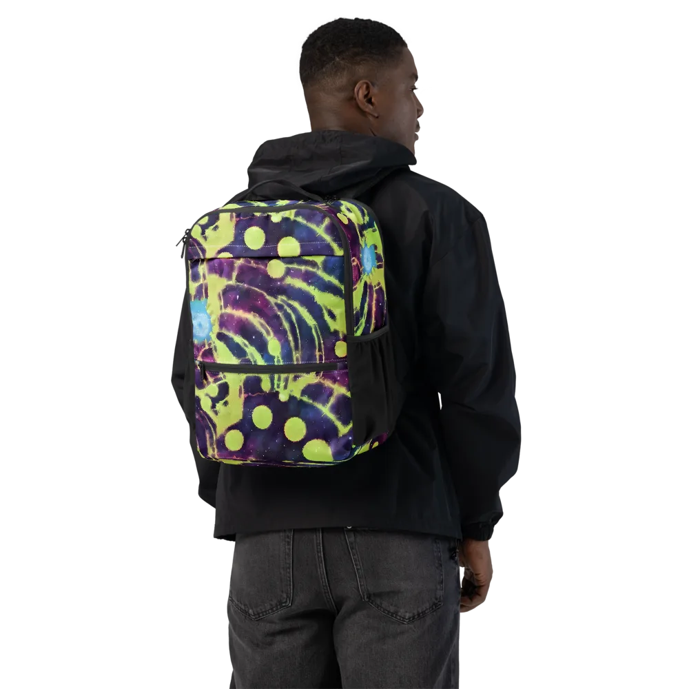 Douglas Dreams on Utility Backpack — Back