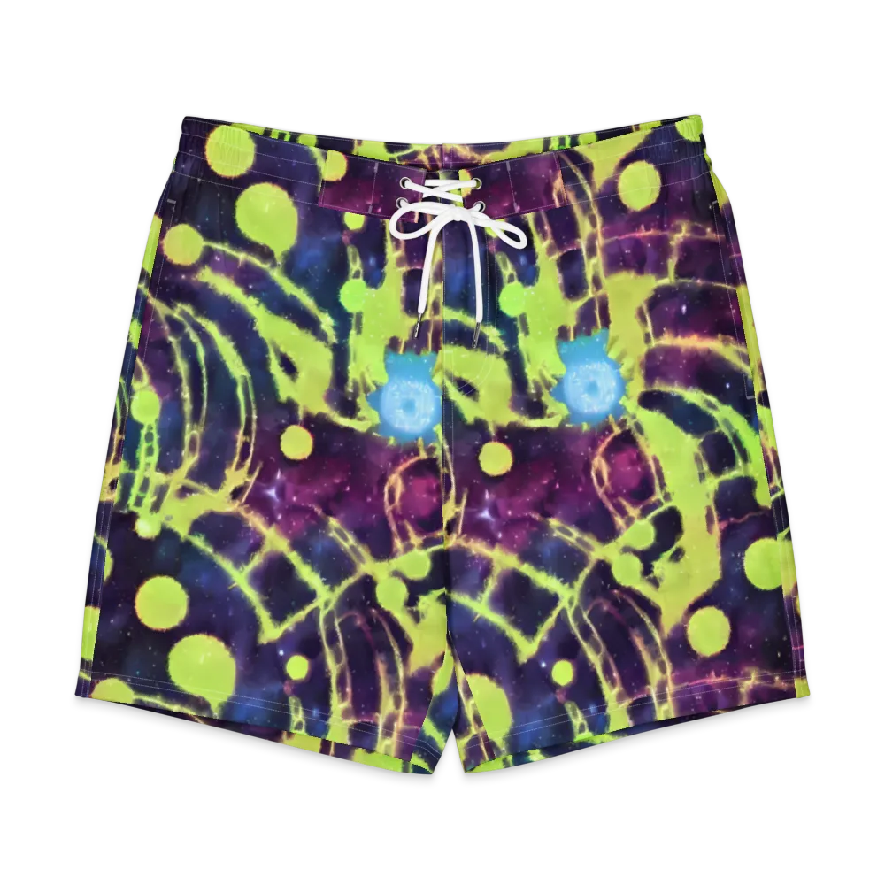 Douglas Dreams on Men's Board Shorts — Front
