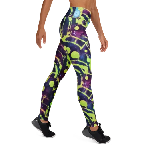 Douglas Dreams on a Yoga Leggings