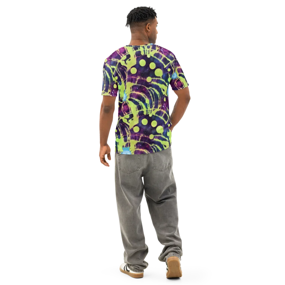Douglas Dreams on Men's Cotton Crew Neck T-Shirt — Back