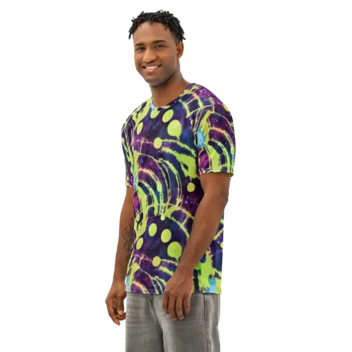 Douglas Dreams on a Men's Cotton Crew Neck T-Shirt