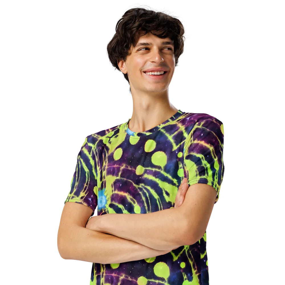 Douglas Dreams on Men's Crew Neck T-Shirt — Left Front