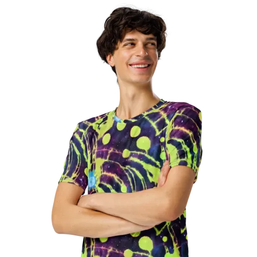 Douglas Dreams on a Men's Crew Neck T-Shirt