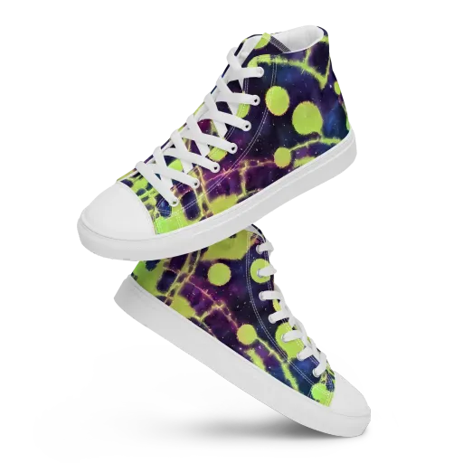 Douglas Dreams on a Men's High Top Canvas Shoes