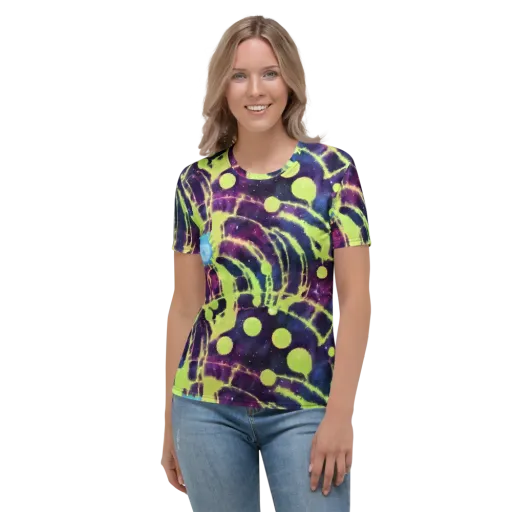 Douglas Dreams on a Women's Crew Neck T-Shirt