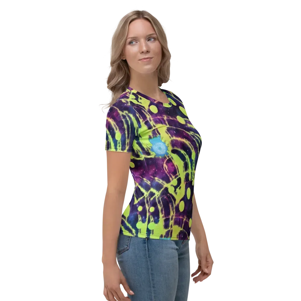 Douglas Dreams on Women's Crew Neck T-Shirt — Right