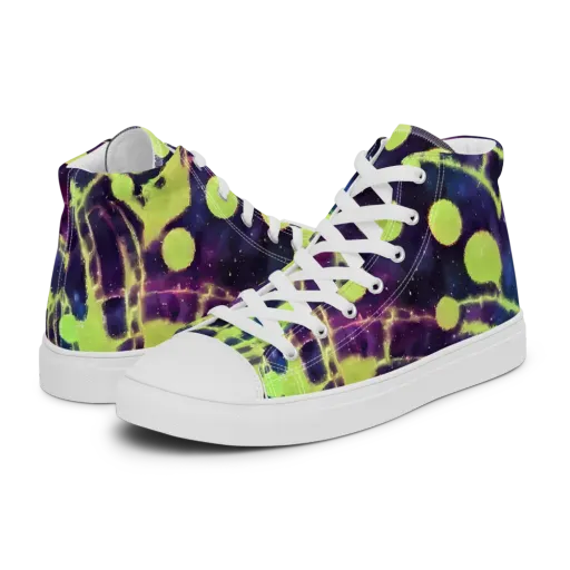 Douglas Dreams on a Women's High Top Canvas Shoes