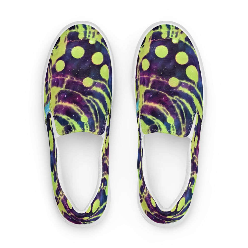 Douglas Dreams on Men's Slip-On Canvas Shoes — Front