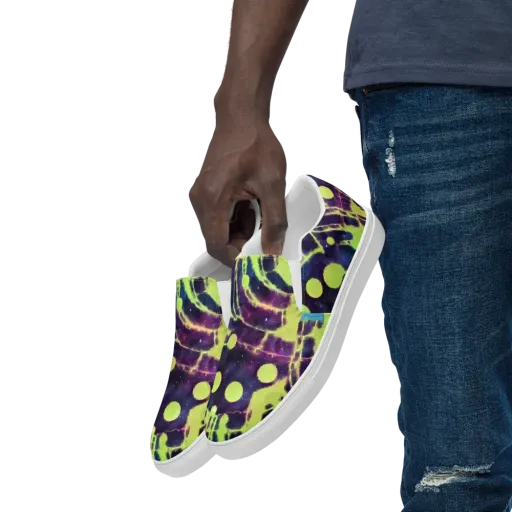 Douglas Dreams on a Men's Slip-On Canvas Shoes