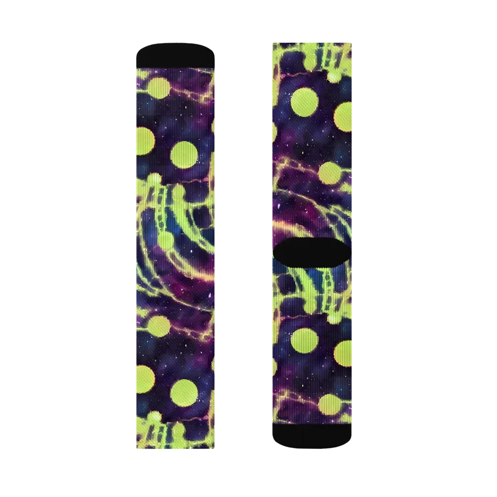 Douglas Dreams on Socks — Left Sock
