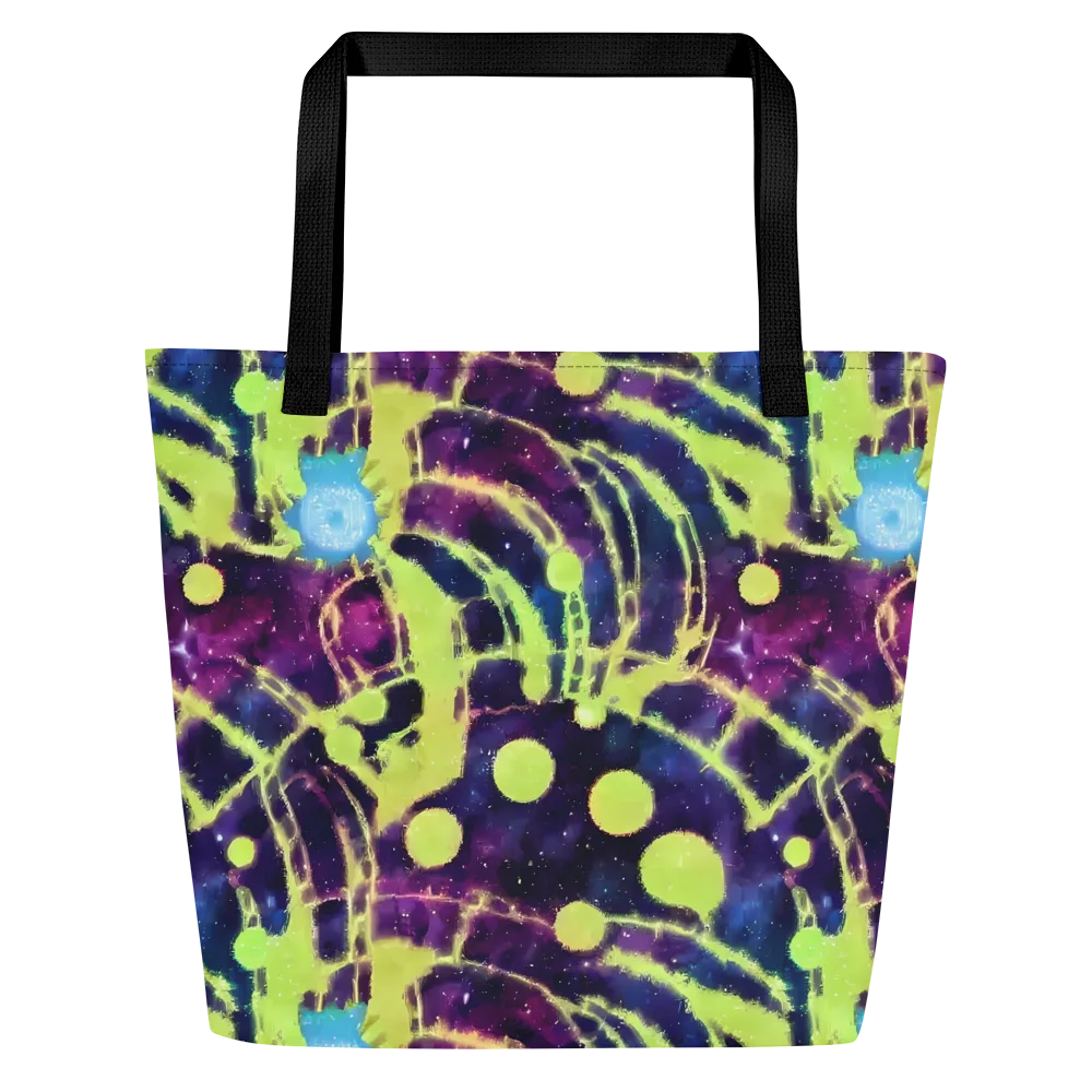 Douglas Dreams on Large Tote Bag W/ Pocket — Front