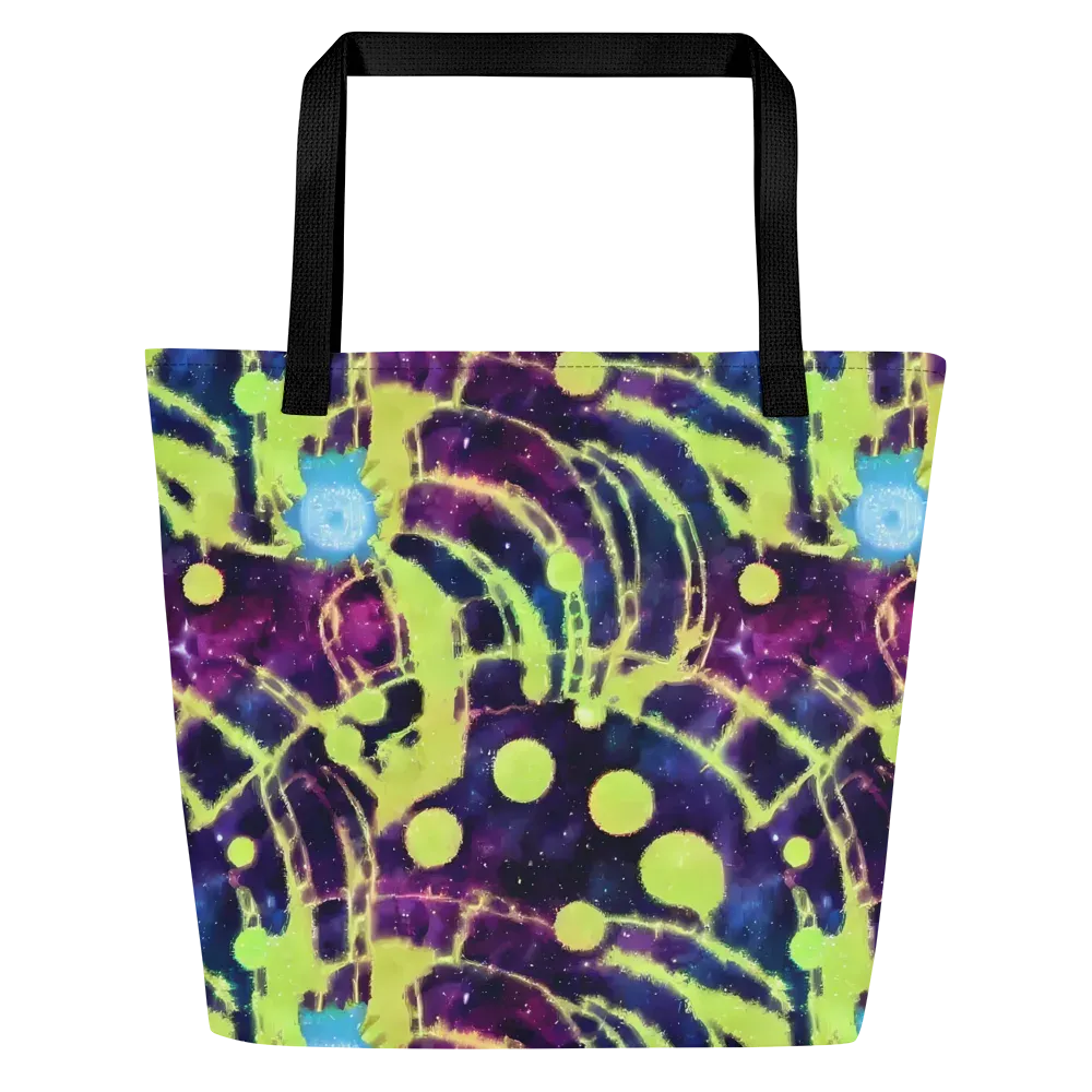 Douglas Dreams on Large Tote Bag W/ Pocket — Front