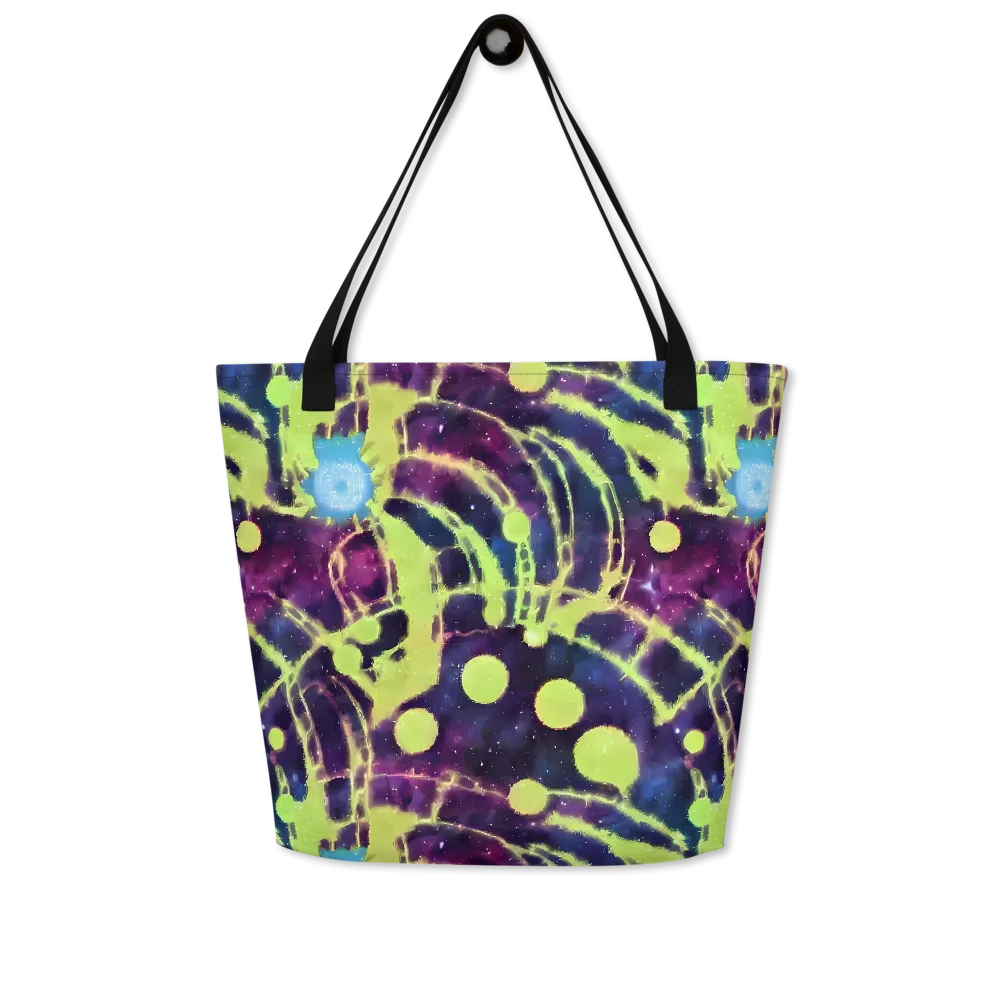Douglas Dreams on Large Tote Bag W/ Pocket — Front