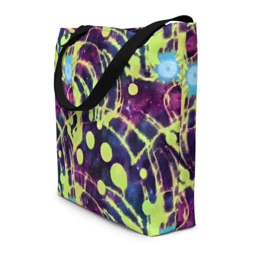 Douglas Dreams on a Large Tote Bag W/ Pocket