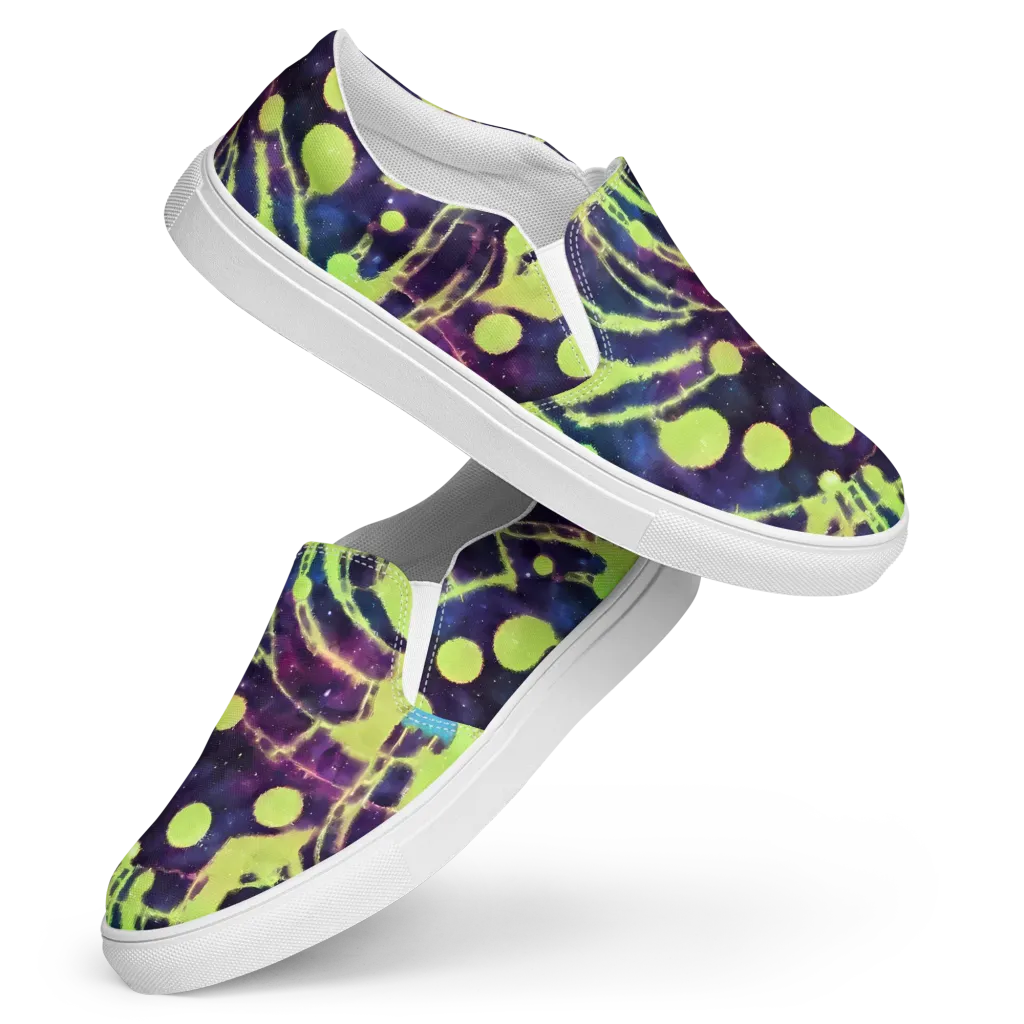 Douglas Dreams on Women's Slip-On Canvas Shoes — Front