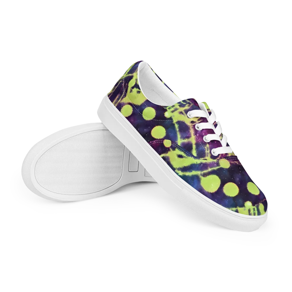 Douglas Dreams on Men's Lace-Up Canvas Shoes — Right Front