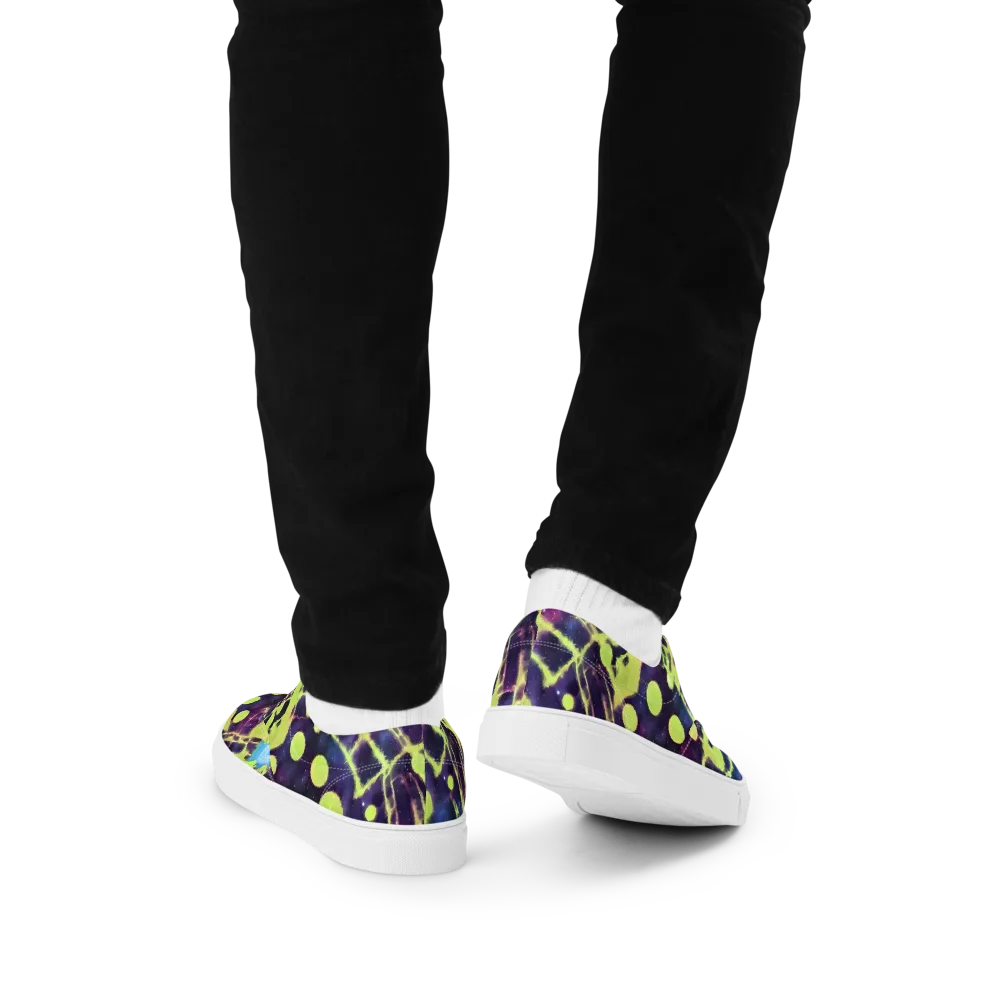 Douglas Dreams on Men's Lace-Up Canvas Shoes — Back
