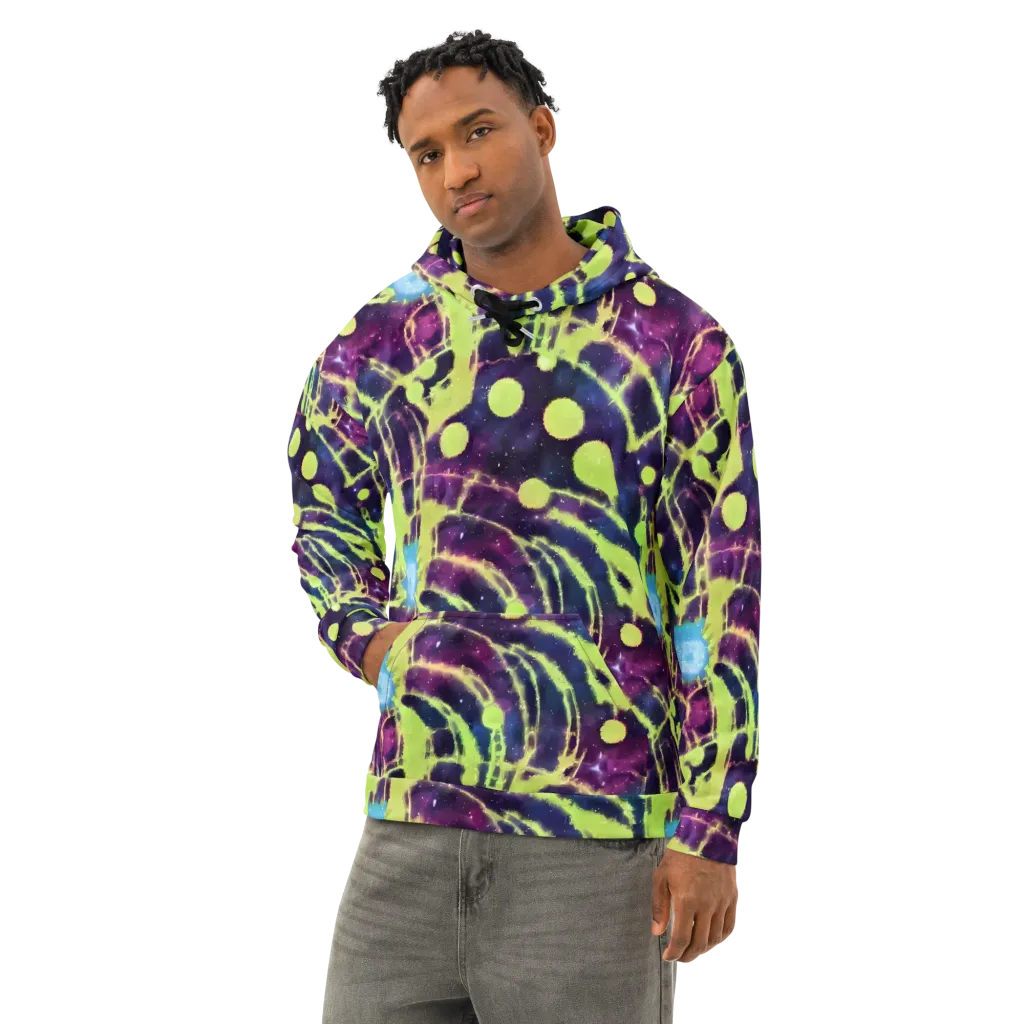 Douglas Dreams on Cotton Hoodie — Left Front