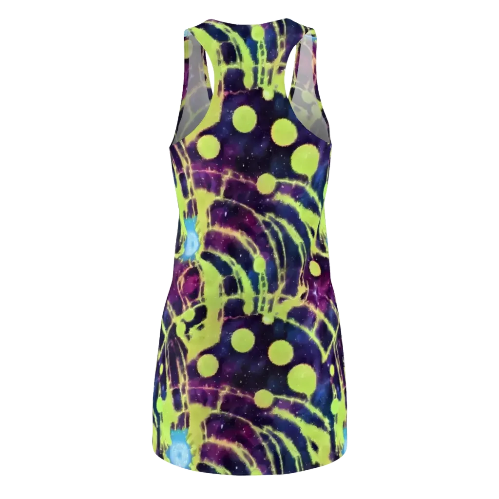 Douglas Dreams on Racerback Dress — Back