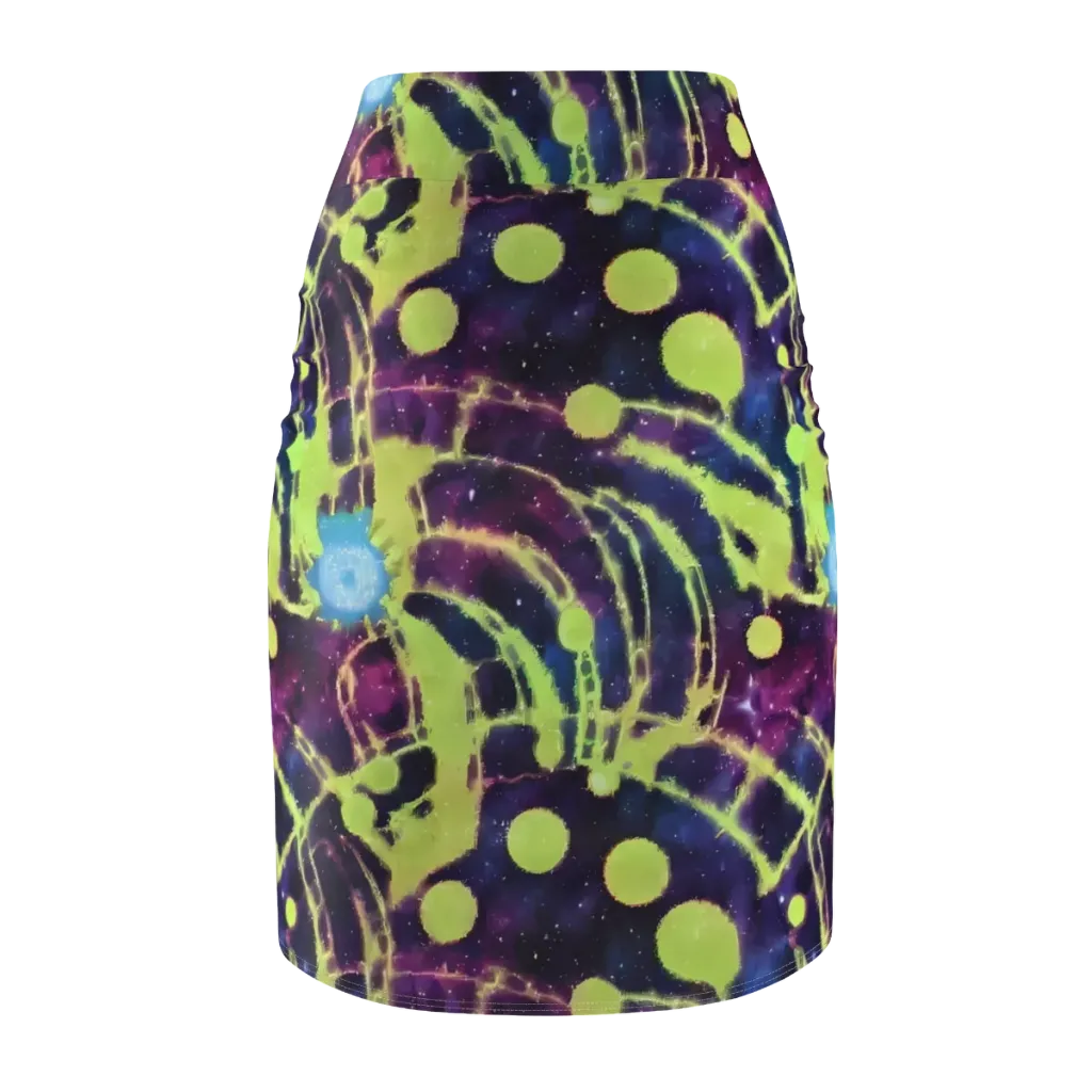 Douglas Dreams on Pencil Skirt — Back