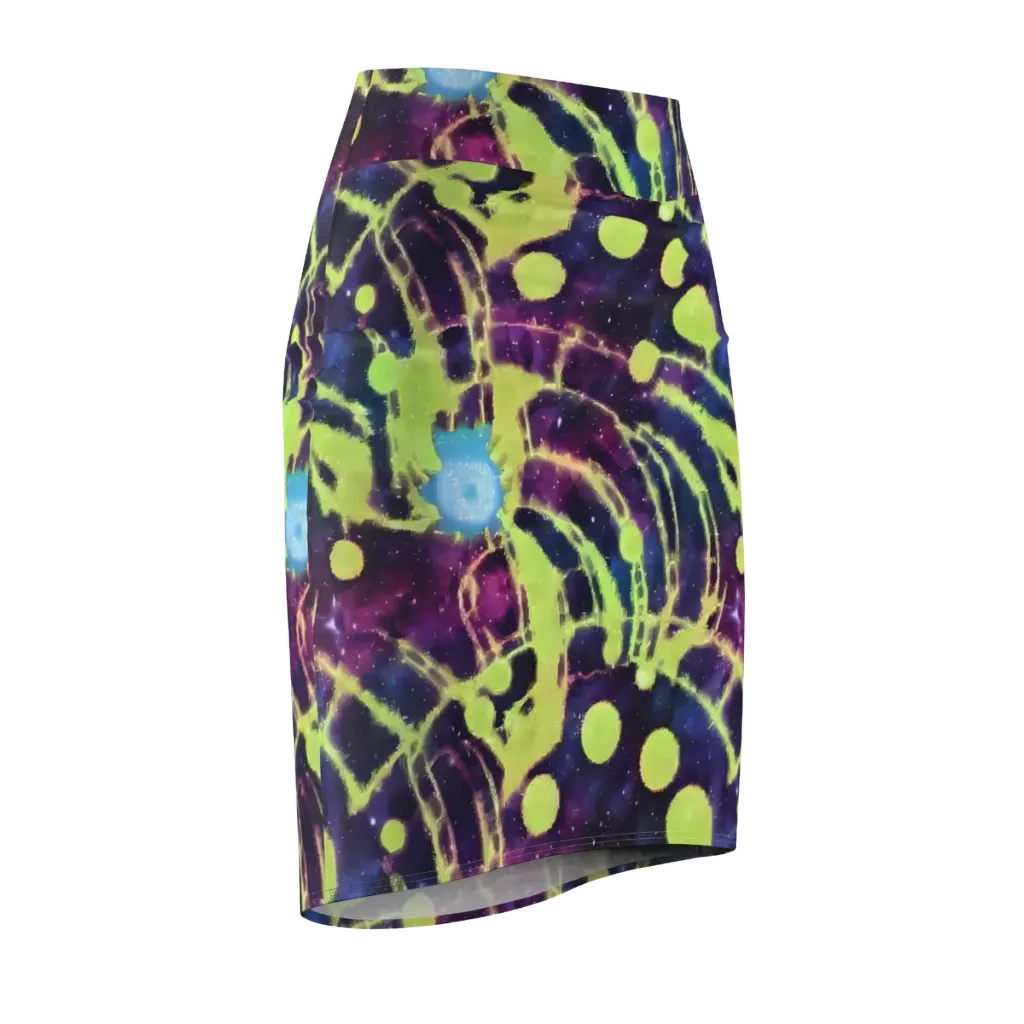Douglas Dreams on Pencil Skirt — Front Side