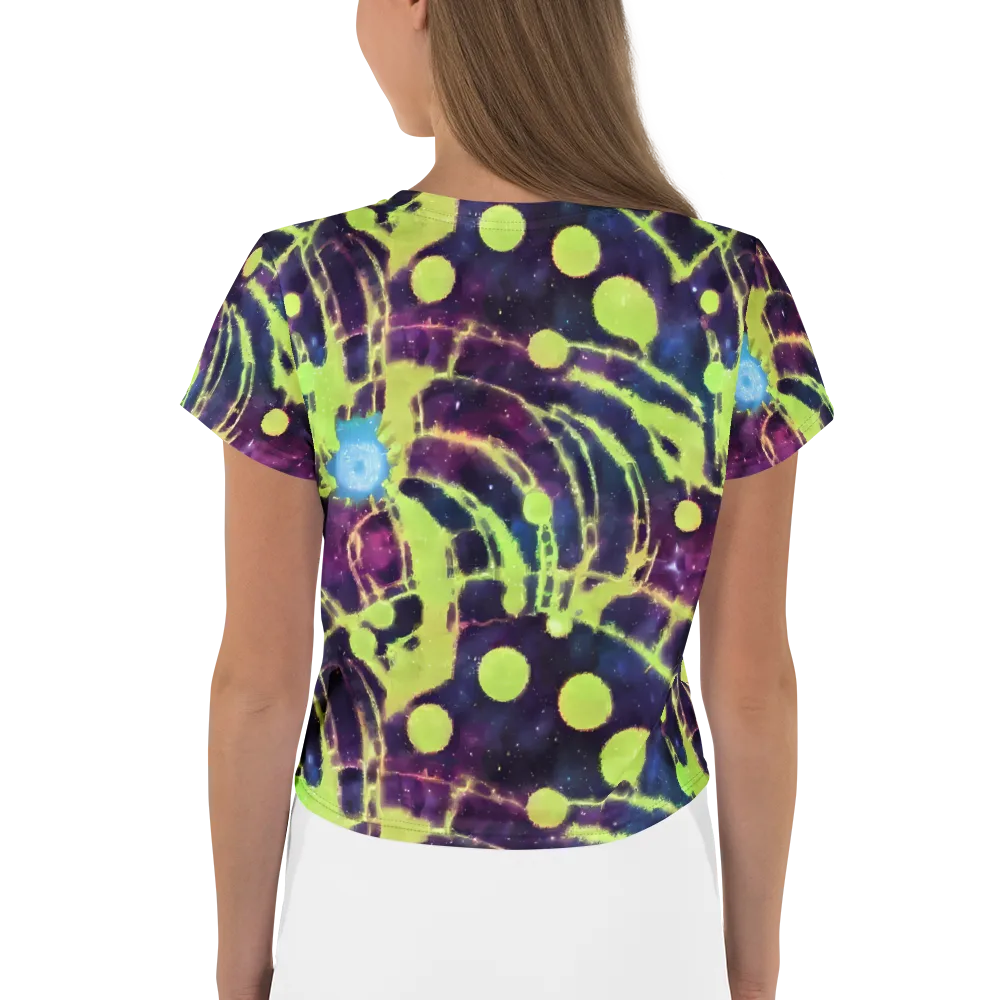 Douglas Dreams on Crop Tee — Back