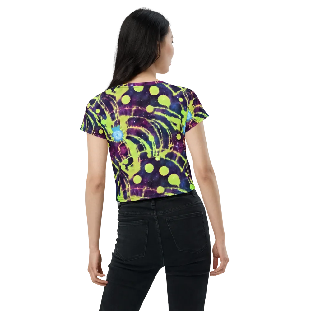 Douglas Dreams on Crop Tee — Back
