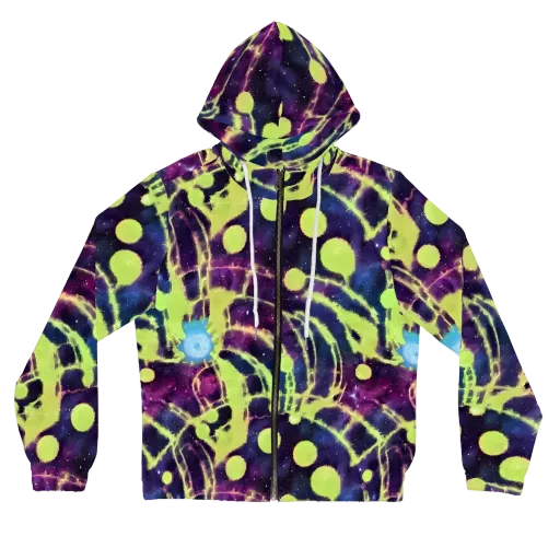 Douglas Dreams on a Women's Full-Zip Hoodie