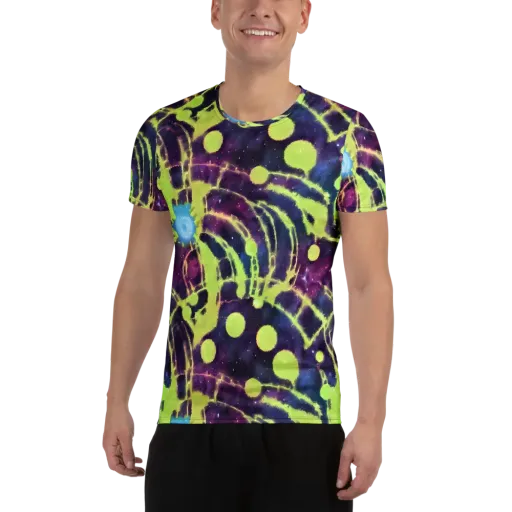 Douglas Dreams on a Men's Athletic T-Shirt