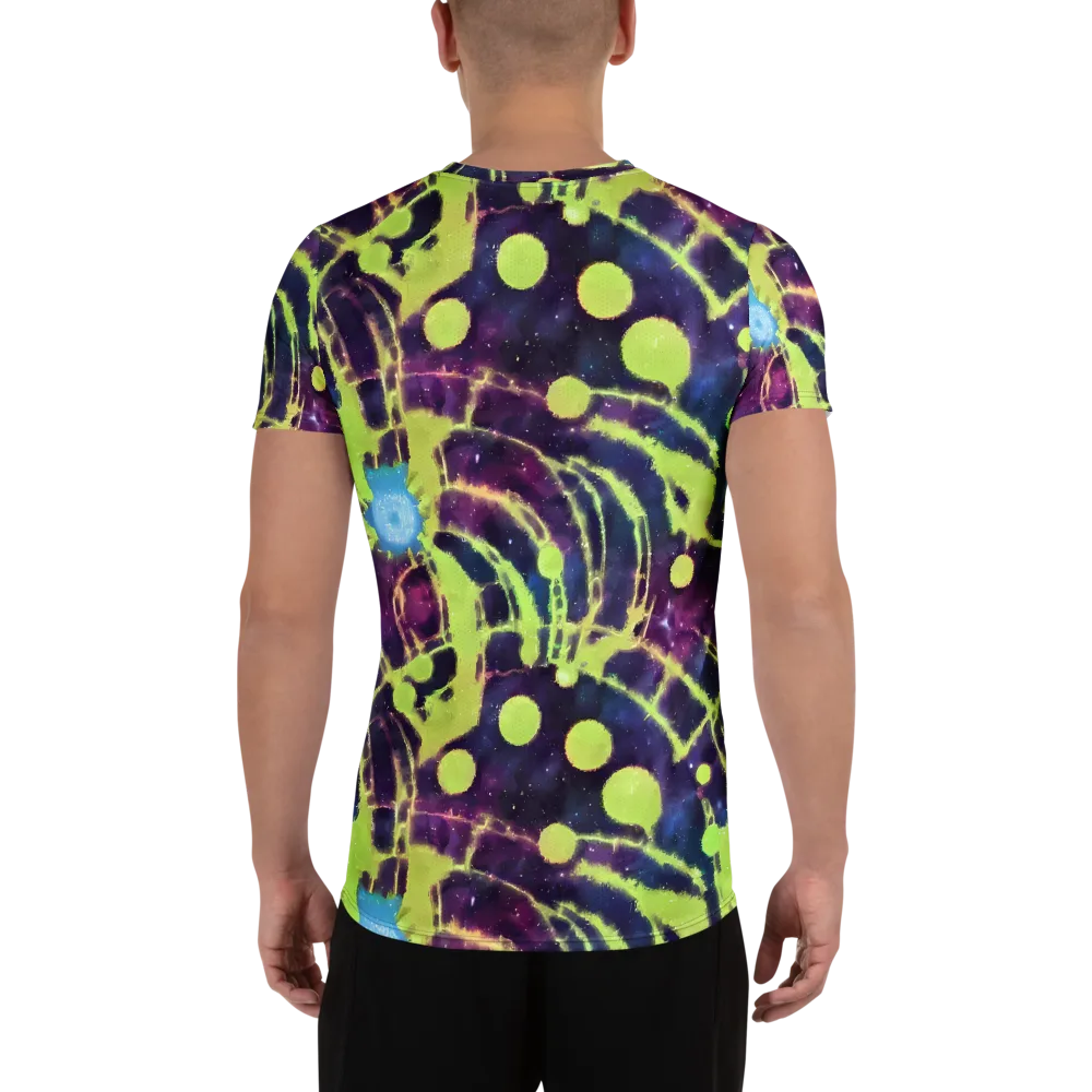 Douglas Dreams on Men's Athletic T-Shirt — Back