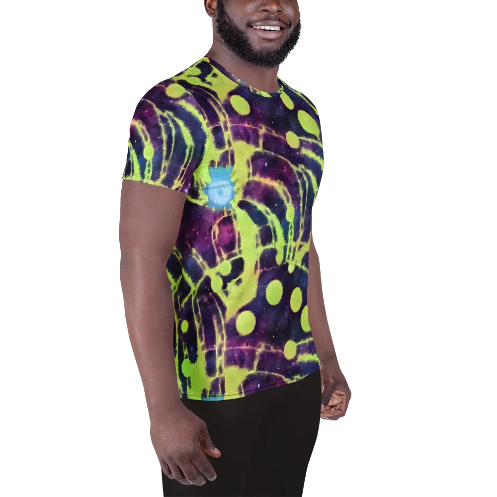 Douglas Dreams on Men's Athletic T-Shirt — Right