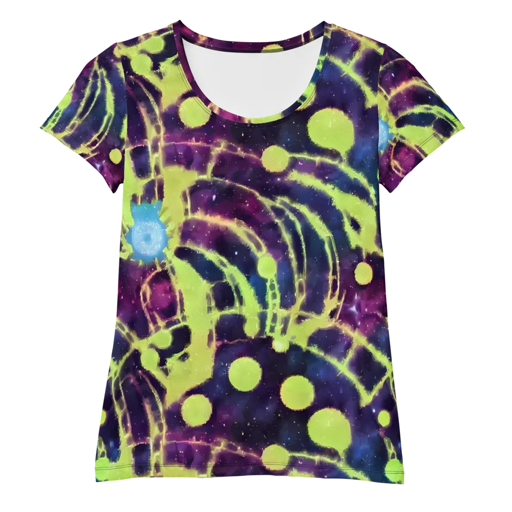 Douglas Dreams on Women's Athletic T-Shirt — Front